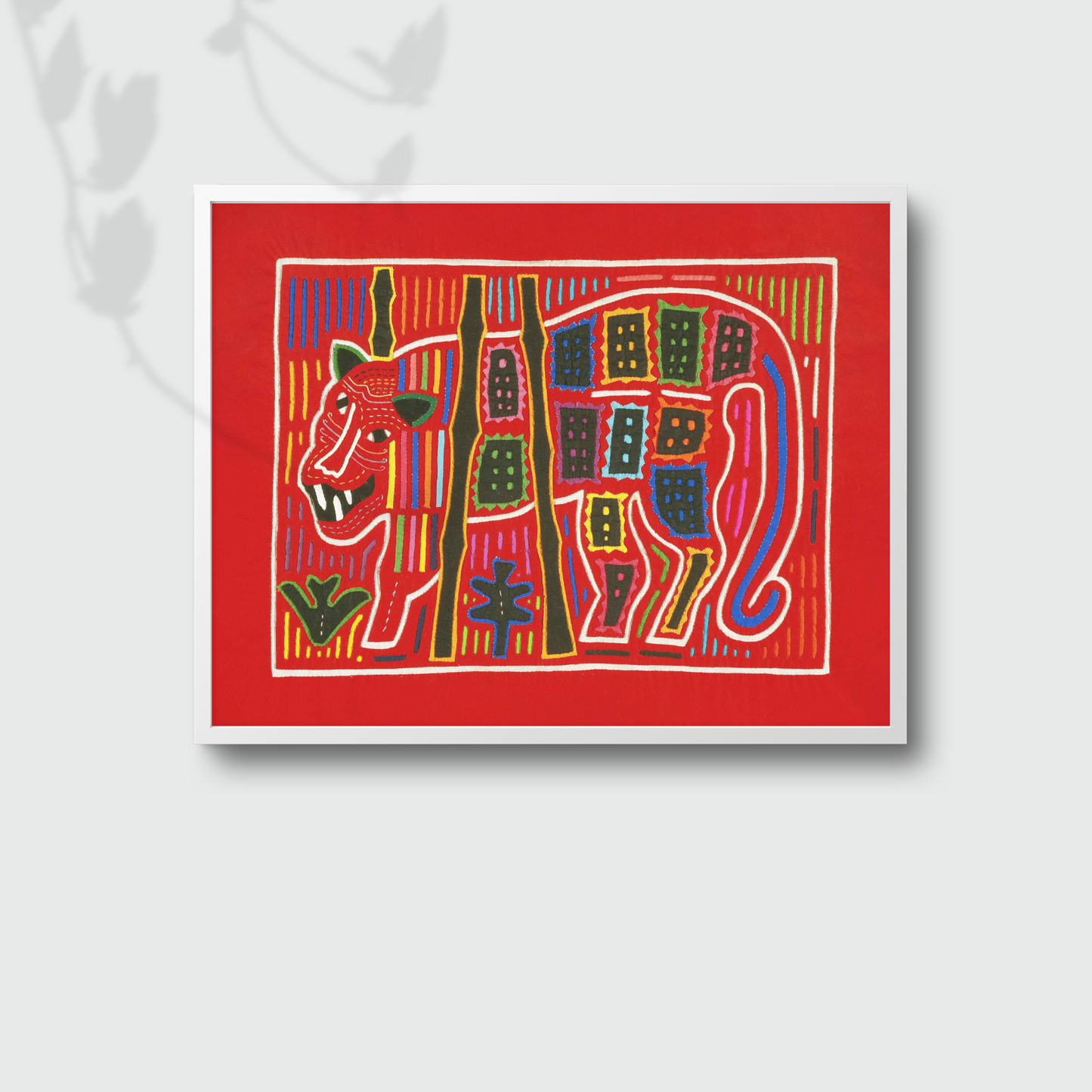Tiger Mola | Reverse Appliqué