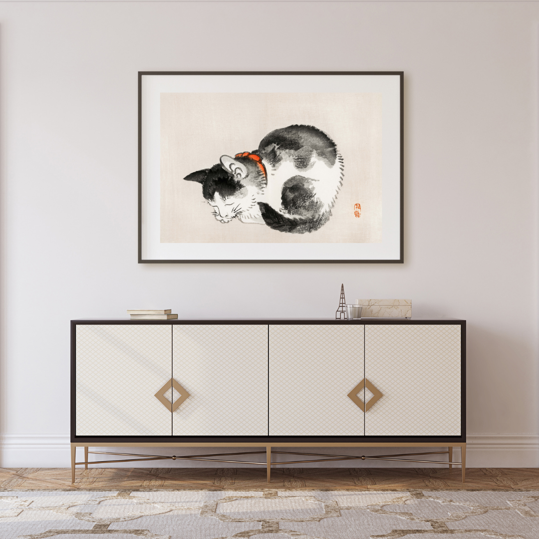 Sleeping Cat | Kōno Bairei