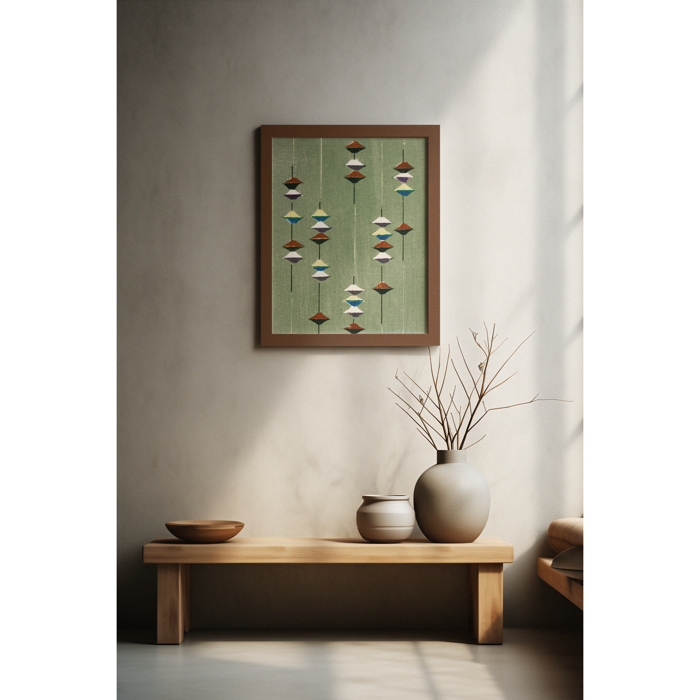 Textile Pattern | Shima-Shima, Furuya Korin