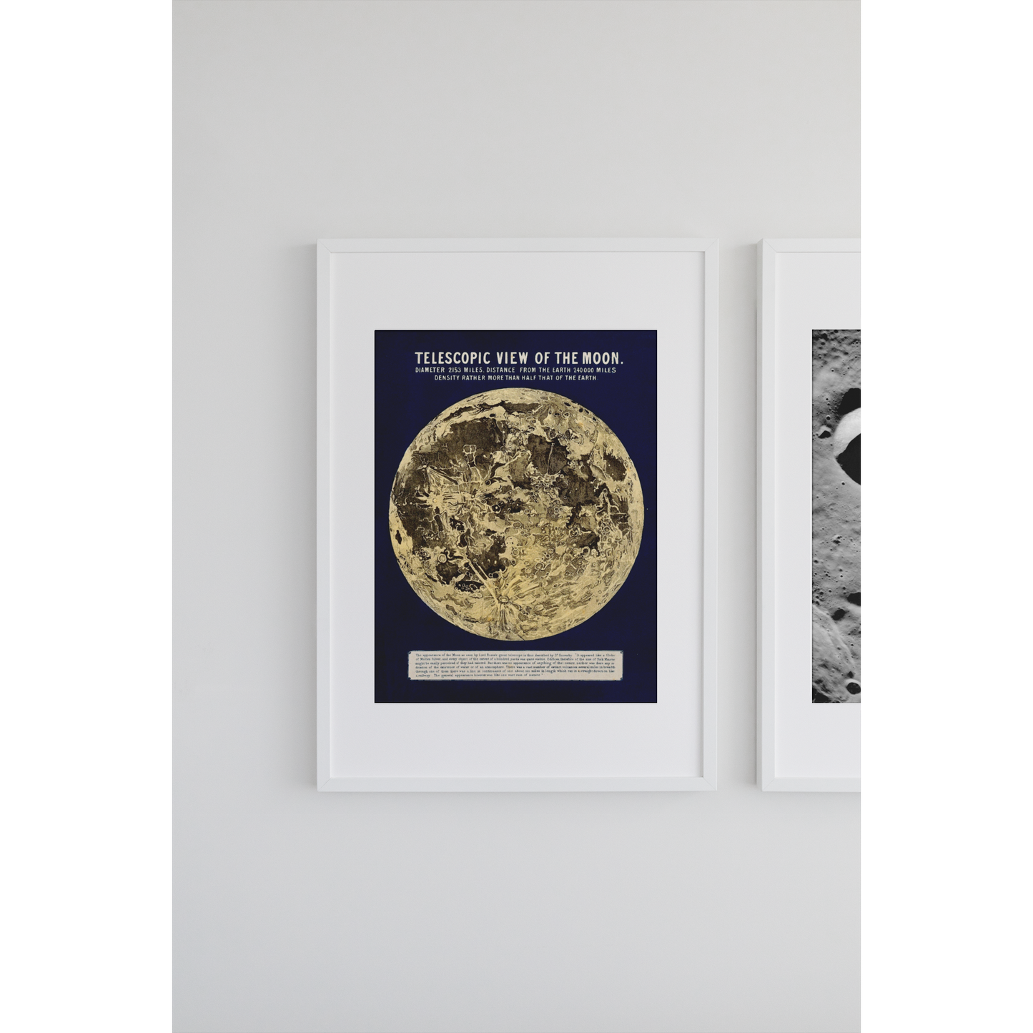 Lunar Terrain | Vintage Astronomy